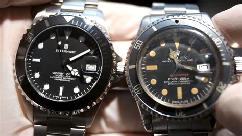 steinhart ocean one vs rolex submariner|steinhart ocean 1 movements.